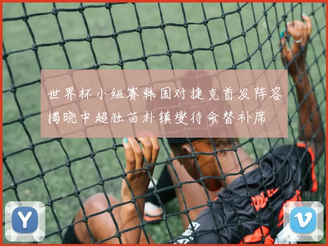 世界杯小组赛韩国对捷克首发阵容揭晓中超独苗朴镇燮待命替补席